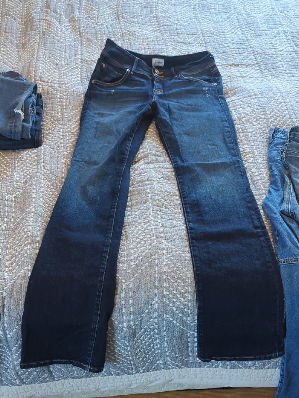 Hudson Jeans Women's Dark Indigo Flare Jeans